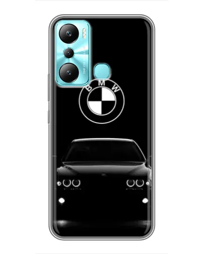 Чехол для Infinix Hot 20i (X665E) с картинкой «BMW — взгляд из темноты»