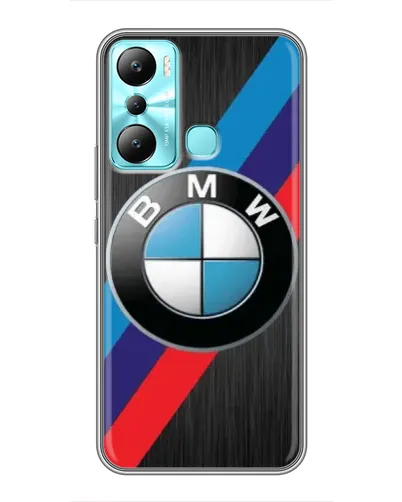 Чехол для Infinix Hot 20i (X665E) с картинкой «BMW M-stripes стиль»