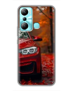 Чехол для Infinix Hot 20i (X665E) с картинкой «Осенняя BMW M4»
