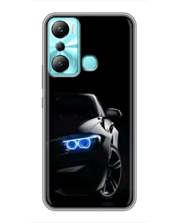 Чохол для Infinix Hot 20i (X665E) з картинкою «BMW — нічний погляд» Чохол для Infinix Hot 20i (X665E) з картинкою «BMW — нічний погляд»