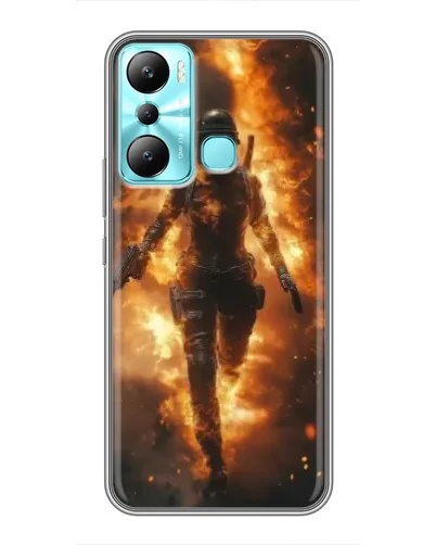 Чехол для Infinix Hot 20i (X665E) с картинкой «BMW — скорость в дожде» Чехол для Infinix Hot 20i (X665E) с картинкой «BMW — скорость в дожде»