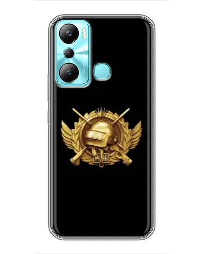 Чехол для Infinix Hot 20i (X665E) с картинкой «PUBG — оранжевый градиент» Чехол для Infinix Hot 20i (X665E) с картинкой «PUBG — оранжевый градиент»