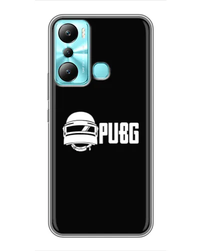 Чехол для Infinix Hot 20i (X665E) с картинкой «PUBG — классический лого» Чехол для Infinix Hot 20i (X665E) с картинкой «PUBG — классический лого»