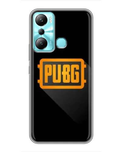 Чехол для Infinix Hot 20i (X665E) с картинкой «PUBG — рамка лого» Чехол для Infinix Hot 20i (X665E) с картинкой «PUBG — рамка лого»