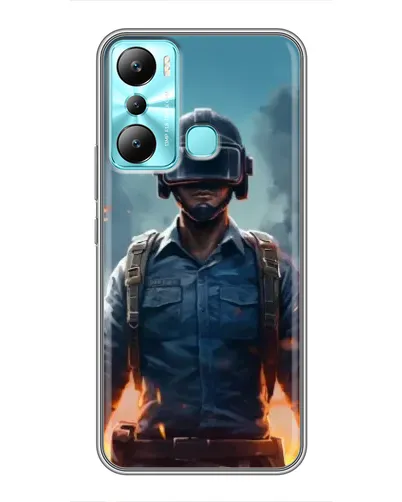 Чехол для Infinix Hot 20i (X665E) с картинкой «PUBG — реалистичный герой» Чехол для Infinix Hot 20i (X665E) с картинкой «PUBG — реалистичный герой»
