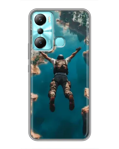 Чехол для Infinix Hot 20i (X665E) с картинкой «PUBG — свободное падение» Чехол для Infinix Hot 20i (X665E) с картинкой «PUBG — свободное падение»