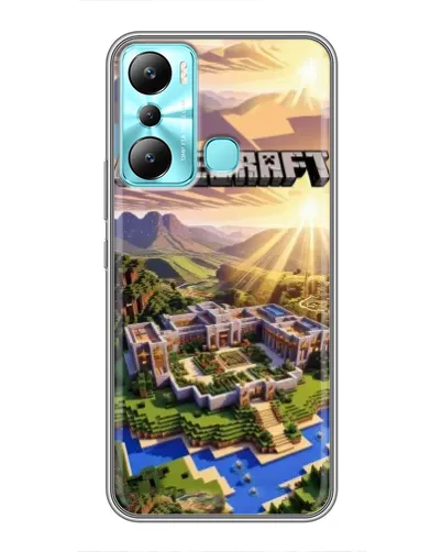Чехол для Infinix Hot 20i (X665E) с картинкой «Minecraft панорама» Чехол для Infinix Hot 20i (X665E) с картинкой «Minecraft панорама»