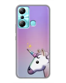 Чохол для Infinix Hot 20i (X665E) з картинкою «Єдиноріг градієнт» Чохол для Infinix Hot 20i (X665E) з картинкою «Єдиноріг градієнт»