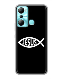 Чехол для Infinix Hot 20i (X665E) с картинкой «Классический Jesus»