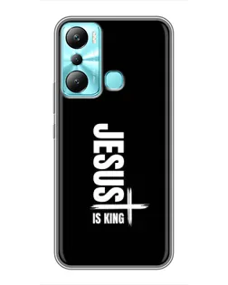 Чехол для Infinix Hot 20i (X665E) с картинкой «Вертикаль веры Jesus»