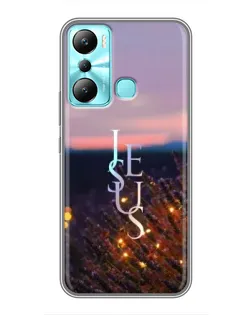 Чехол для Infinix Hot 20i (X665E) с картинкой «Свет Божий ночью»