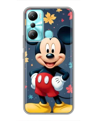 Чехол для Infinix Hot 20i (X665E) с картинкой «Осенний Mickey Mouse»