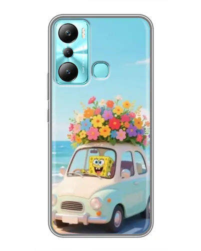 Чехол для Infinix Hot 20i (X665E) с картинкой «Автомобильное путешествие»