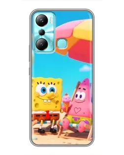 Чохол для Infinix Hot 20i (X665E) з картинкою «Відпочинок на пляжі»