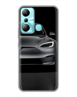 Чохол для Infinix Hot 20i (X665E) з картинкою «Tesla Model S Look»