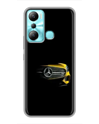 Чехол для Infinix Hot 20i (X665E) с картинкой «Mercedes — ретро стиль»