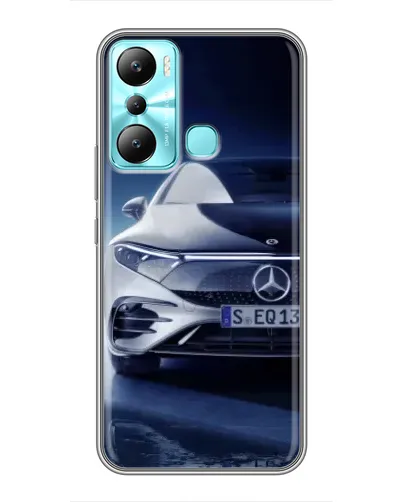 Чехол для Infinix Hot 20i (X665E) с картинкой «Mercedes EQ — будущее»