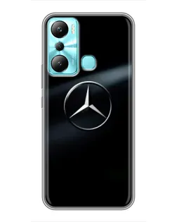 Чохол для Infinix Hot 20i (X665E) з картинкою «Mercedes на металі» Чохол для Infinix Hot 20i (X665E) з картинкою «Mercedes на металі»