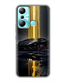Чехол для Infinix Hot 20i (X665E) с картинкой «Ночной Lamborghini драйв» Чехол для Infinix Hot 20i (X665E) с картинкой «Ночной Lamborghini драйв»