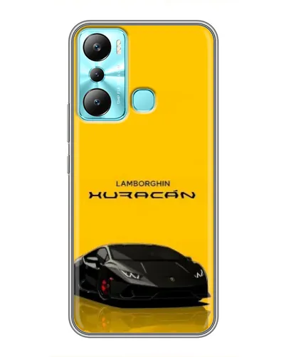 Чехол для Infinix Hot 20i (X665E) с картинкой «Lamborghini Huracan черный»
