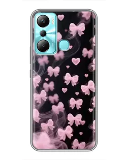 Чехол для Infinix Hot 20i (X665E) с картинкой «Неоновое кружево»