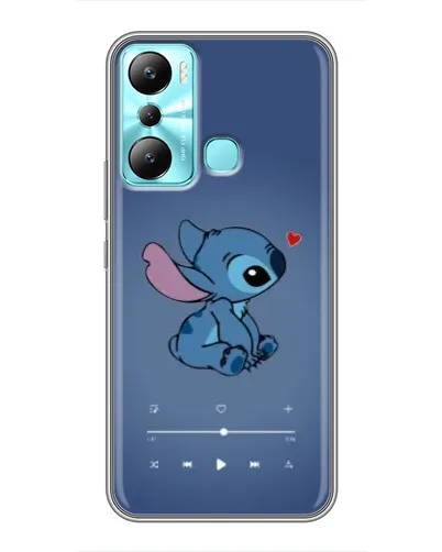 Чехол для Infinix Hot 20i (X665E) с картинкой «Музыкальный Stitch»