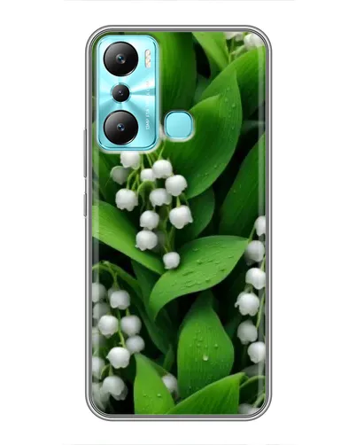 Чехол для Infinix Hot 20i (X665E) с картинкой «Ландыши в зелени»
