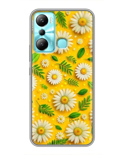 Чехол для Infinix Hot 20i (X665E) с картинкой «Ромашковое солнце»