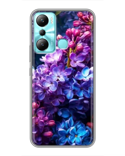 Чехол для Infinix Hot 20i (X665E) с картинкой «Сиреневый цвет»