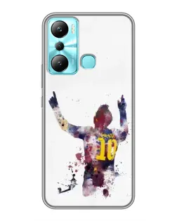 Чохол для Infinix Hot 20i (X665E) з картинкою «Акварельний Мессі Барселона» Чохол для Infinix Hot 20i (X665E) з картинкою «Акварельний Мессі Барселона»