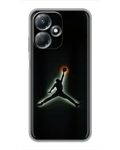 Чехол для Infinix Hot 30 Play с картинкой «Jordan Gradient Logo»