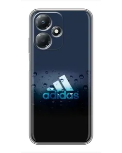 Чехол для Infinix Hot 30 Play с картинкой «Adidas Water Drops»