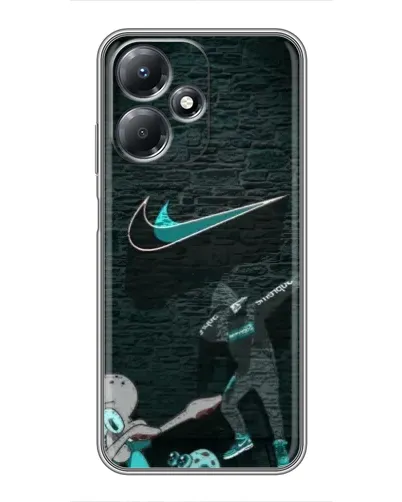 Чехол для Infinix Hot 30 Play с картинкой «Спортивный арт Nike» Чехол для Infinix Hot 30 Play с картинкой «Спортивный арт Nike»