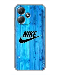 Чехол для Infinix Hot 30 Play с картинкой «Голубое дерево Nike»