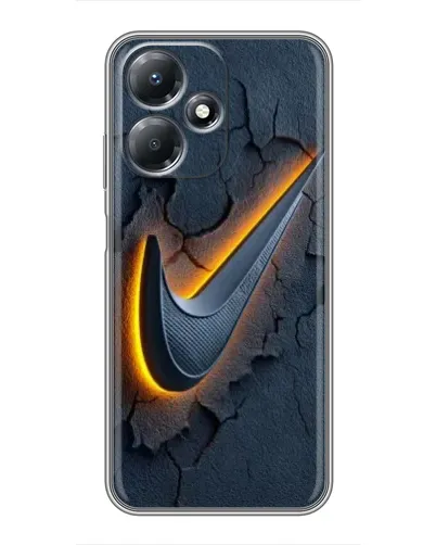 Чехол для Infinix Hot 30 Play с картинкой «Объемный логотип Найк» Чехол для Infinix Hot 30 Play с картинкой «Объемный логотип Найк»