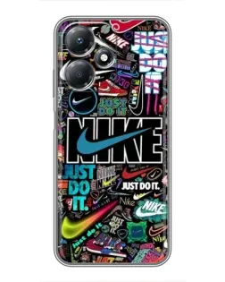 Чохол для Infinix Hot 30 Play з картинкою «Яскравий колаж Nike» Чохол для Infinix Hot 30 Play з картинкою «Яскравий колаж Nike»