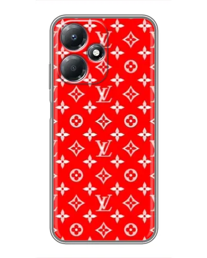 Чехол для Infinix Hot 30 Play с картинкой «Яркий паттерн LV»
