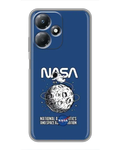 Чехол для Infinix Hot 30 Play с картинкой «NASA — лунная миссия» Чехол для Infinix Hot 30 Play с картинкой «NASA — лунная миссия»
