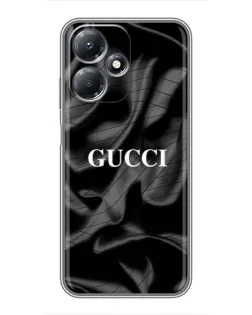 Чехол для Infinix Hot 30 Play с картинкой «Gucci — шелковые волны»