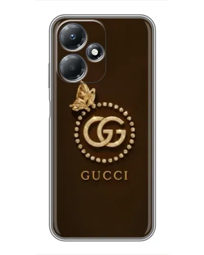 Чехол для Infinix Hot 30 Play с картинкой «Gucci — золотая бабочка» Чехол для Infinix Hot 30 Play с картинкой «Gucci — золотая бабочка»