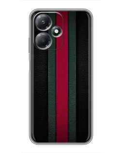 Чехол для Infinix Hot 30 Play с картинкой «Gucci — неоновая линия»