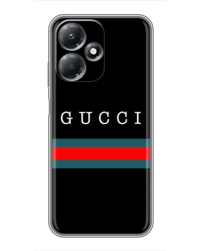 Чехол для Infinix Hot 30 Play с картинкой «Gucci — красный пояс» Чехол для Infinix Hot 30 Play с картинкой «Gucci — красный пояс»
