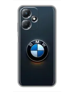 Чехол для Infinix Hot 30 Play с картинкой «Логотип BMW — минимализм»