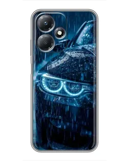 Чохол для Infinix Hot 30 Play з картинкою «BMW під дощем»