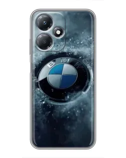 Чохол для Infinix Hot 30 Play з картинкою «Логотип BMW — лід»
