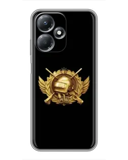 Чехол для Infinix Hot 30 Play с картинкой «PUBG — оранжевый градиент» Чехол для Infinix Hot 30 Play с картинкой «PUBG — оранжевый градиент»