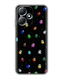 Чехол для Infinix Hot 30 Play с картинкой «Экипаж Among Us» Чехол для Infinix Hot 30 Play с картинкой «Экипаж Among Us»