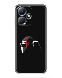 Чехол для Infinix Hot 30 Play с картинкой «Among Us шлем» Чехол для Infinix Hot 30 Play с картинкой «Among Us шлем»