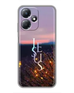Чохол для Infinix Hot 30 Play з картинкою «Світло Боже уночі»