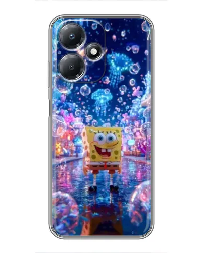 Чехол для Infinix Hot 30 Play с картинкой «Неоновый океан» Чехол для Infinix Hot 30 Play с картинкой «Неоновый океан»